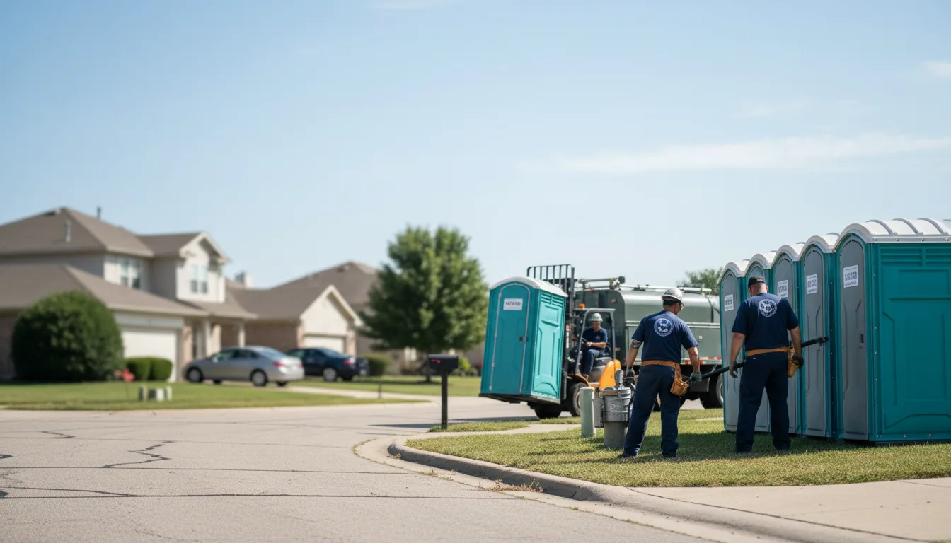 Porta Potty Rental in East Springfield, OH near me